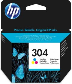 Ink HP No 304 Tri-Color Ink Crtr 100 pgs
