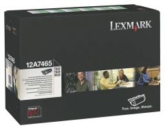 Toner Laser Lexmark 12A7465 Black 32K Pgs