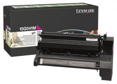 Toner Laser Lexmark 15G041M Magenta Low Yield 6K Pgs