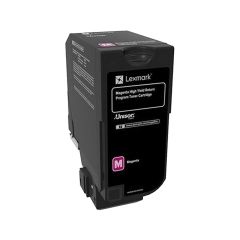 Toner Laser Lexmark 74C2HM0 High Yield Magenta -12k Pgs