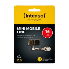 USB Micro Port Intenso 16GB 2.0 Mini Mobile Line