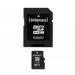Micro SD Card Intenso 32GB Class 10 Incl.Adaptor