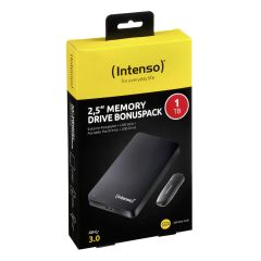 Intenso 2,5″ Portable HDD 3.0 1TB Memory Drive Bonuspack + USB 32 GB
