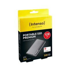 Intenso Premium Edition USB 3.2 Εξωτερικός SSD 128GB 1.8″ Ανθρακί - 3823430