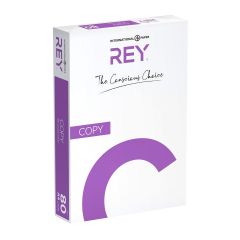 Rey Copy A4 80gsm - 500sheet (Αγορά πολλαπλάσια των 5 δεσμίδων)