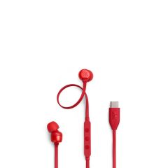JBL Tune 310C, In-Ear Headphones, USB-C, Hi-Res, (Red) JBLT310CRED