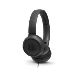 JBL Tune 500, OnEar Universal Headphones 1-button Mic-Rem (Black) JBLT500BLK