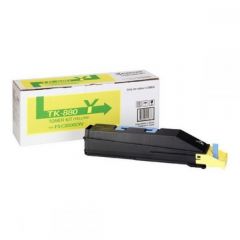 Toner Laser Kyocera Mita TK-880Y Yellow - 18K Pgs