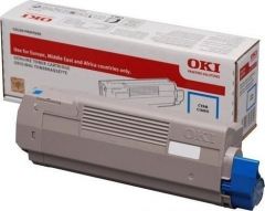 Toner Laser Oki 46508711 Cyan HC - 3K Pgs