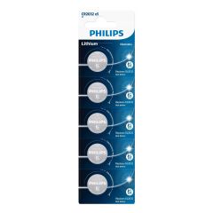 Philips Μπαταρίες Λιθίου Ρολογιών CR2032 210mAh 3V 5τμχ - 1156350-0005