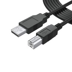 Powertech USB 2.0 Cable USB-A male - USB-B male Μαύρο 5m - CAB-U052