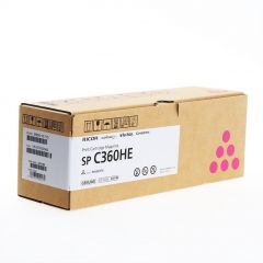 Toner Laser Ricoh SPC360HE Magenta 5k Pgs