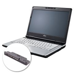 FUJITSU Laptop S751, Intel Core i5 2nd Gen, 14'', 4Gb RAM, 120GB SSD, DVD, Camera, Win7Pro (περιλαμβάνει Docking Station)