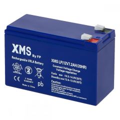 Batteries XMS LP 12V 7.2Ah