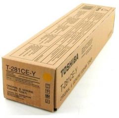 Toner Laser Printer Toshiba T-281CEY Yellow - 10k Pgs