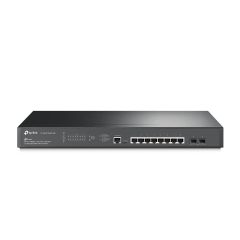 TP-Link TL-SG3210XHP-M2 JetStream™ 8-Port 2.5GBASE-T and 2-Port 10GE SFP+ L2+ Managed Switch with 8-Port PoE+