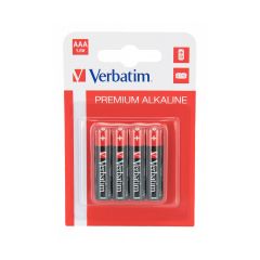 Verbatim AAA Battery Alkaline 4 Pack - 49920