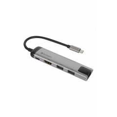 Verbatim USB-C Multiport Hub USB 3.1 Gen 1 , USB 3.0 x 2 , HDMI , RJ45 - 49141