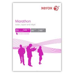 Paper Xerox Marathon A4 80gm2 160 CIE 500sheet (αγορά πολλαπλάσια των 5 δεσμίδων)